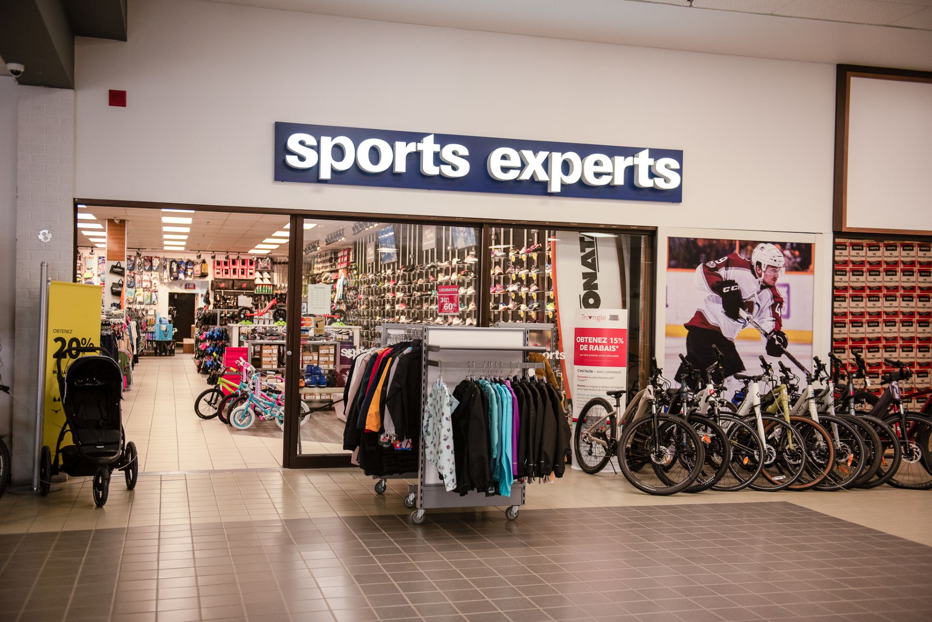 Sports Experts Carrefour Jeannois Roberval